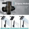 Shower Head with handheld, High Pressure 8'' Rain Shower Head/Brass