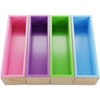 4 Pcs Flexible Rectangular Soap Loaf Mold Silicone Molds with