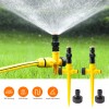360° Auto Irrigation System Adjustable Garden Lawn Sprinkler Patio Save