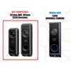 Angled Doorbell Mount compatible with Eufy E340 Security Video Doorbell