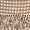 DII Waffle Knit Collection Throw Blanket, Stone