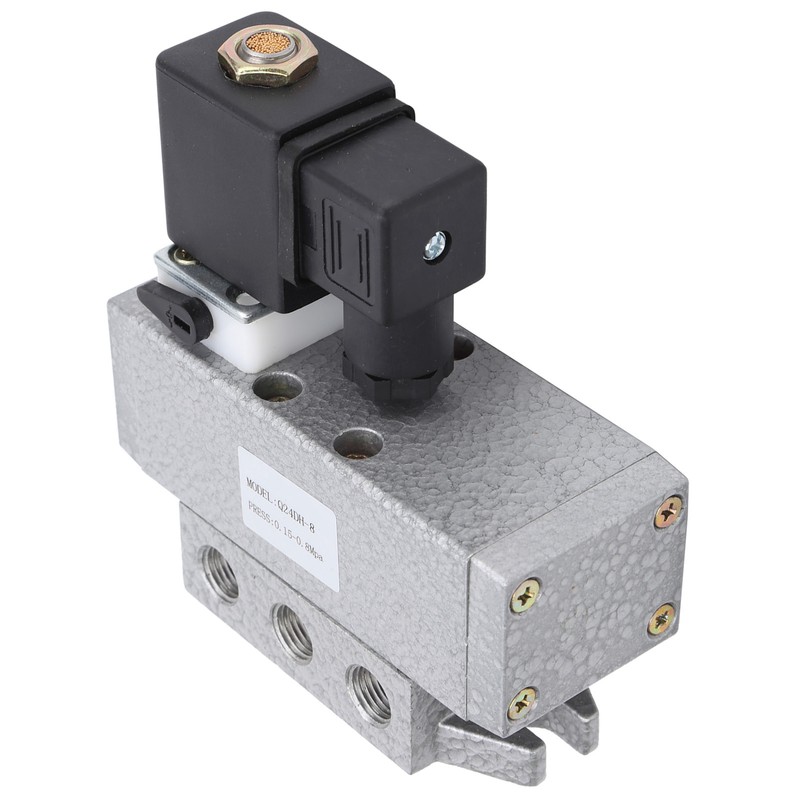 Electric Solenoid Valve G1/4in 2 Position 4 Way Square Single