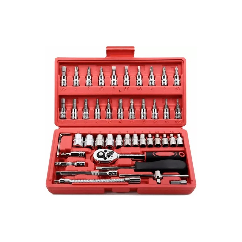 Kit Juego De Herramientas Mecánicas Autocle Manuales 46pcs