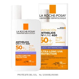 Protector Solar Facial Anthelios UVMune 400+ Anti-Manchas FPS50+ 50ml