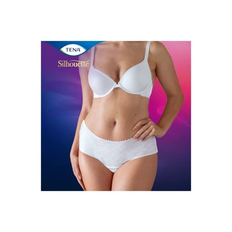 TENA Silhouette Normal Blanc Duo M