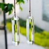HDCRYSTALGIFTS Set 2 Crystal Suncatchers, 120mm Large Prism Sun Catchers