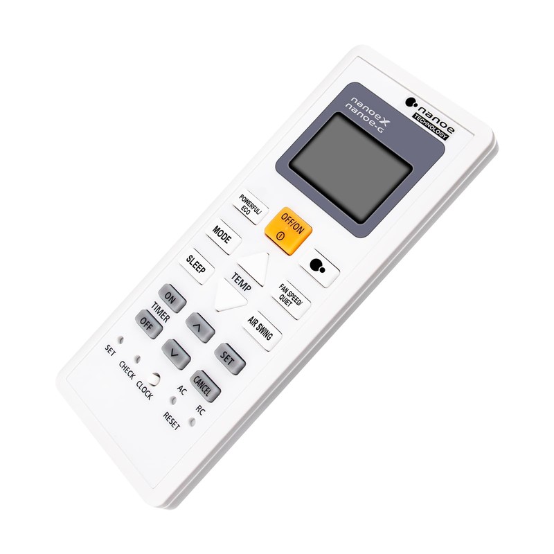 Replacement A75C07360 Air Conditioner Remote Control Applicable For Panasonic Inverter