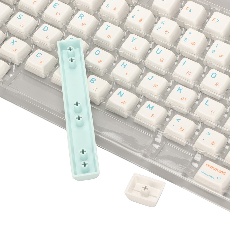 138 Keys Mechanical Keyboard Keycaps Heat Lifting Process Ergonomic PBT