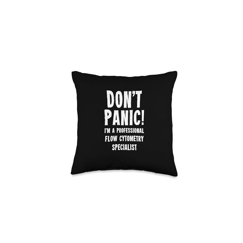 Flow Cytometry Specialist Throw Pillow