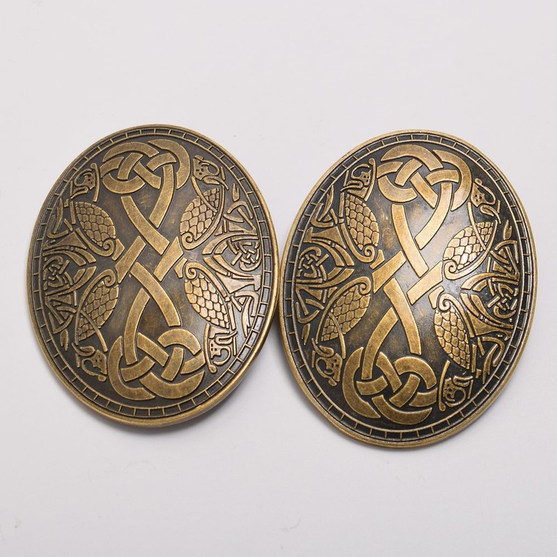 GRACEART Medieval Viking Brooch (1 X Pair)