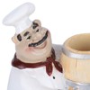 Chef Figurines Toothpick Holder, Resin Toothpick Dispenser with Italian Chef