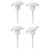 Skater LKP5D Lunch Picks 3D Cinnamorol, Sanrio, Pack of 4