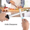 8 Inch Diamond Knife Sharpener Rod, Professional Knife Sharpening Steel