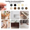 haggiy haggiy Selbstklebende Abdeckkappen fr M?bel - Schraubenabdeckung - Abdeckung