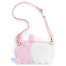 Lovuizu Mofuratto Plush Pochette, Plushy Plushie Width: Approx. 9.8 inches (25 cm)