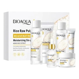 Bioaqua Kit Completo Arroz Skincare Aclarante Antiarrugas