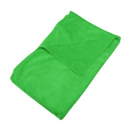 INFINAUTO Cleaning Cloths Towel,Car Drying Plush Cloth Absorbent Microfiber Green,1pcs 420g/㎡ 60x180cm