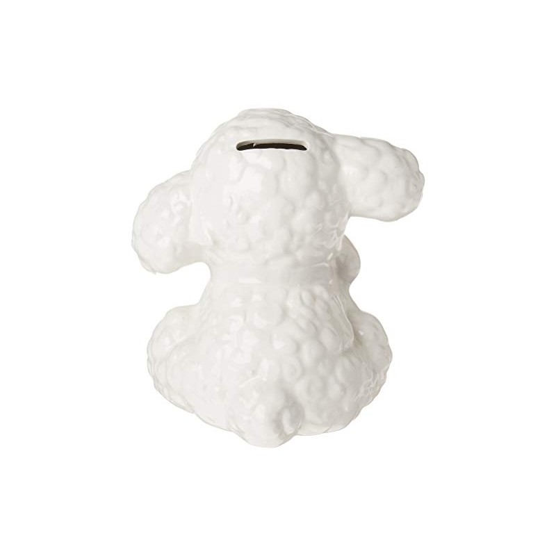 Precious Moments Luffie 192435 Heaven's Blessings Ceramic Lamb Bank, Multi