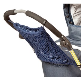 Altabebe AL1601-01 Universal Net with Lining for All Pushchairs, Pushchairs, Buggies and Joggers, Black/Blue