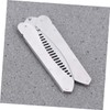 WOONEKY Stainless Steel Beard Comb Mustache Brush Men's Styling Tool