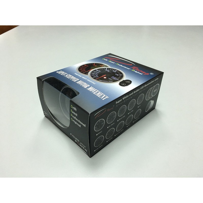 Depo Racing WA5247B-C WA-Series Instrument/Gauge, Smoke, 52 mm