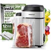 InstaSeal Food Vacuum Sealer Machine, Upright Food Saver Vacuum Sealer