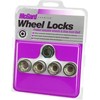 McGard 24024 Cone Seat - Under The Hub Cap Wheel Locks (M14 x 2.0 Thread Size) - Set of 4, Silver