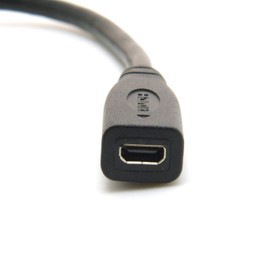 chenyang CY Type D Micro HDMI v1.4 Socket Female to Type C Mini HDMI Male Convertor Adapter Cable 10cm