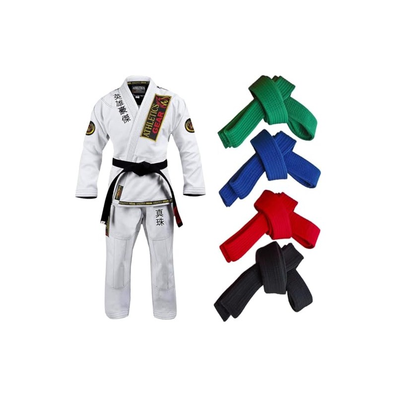 Athletics Gear AG Martial Arts Karate Belt, 100% Cotton with