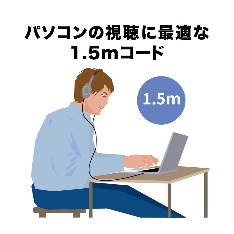 オーディオテクニカ ATH-P100M ヘッドホン 有線 1.5ｍ 開放型 オープン型 オンイヤー グレー