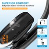 LEAYU Bluetooth Headset, Wireless Trucker Headset with Mute Button-Work Headphone