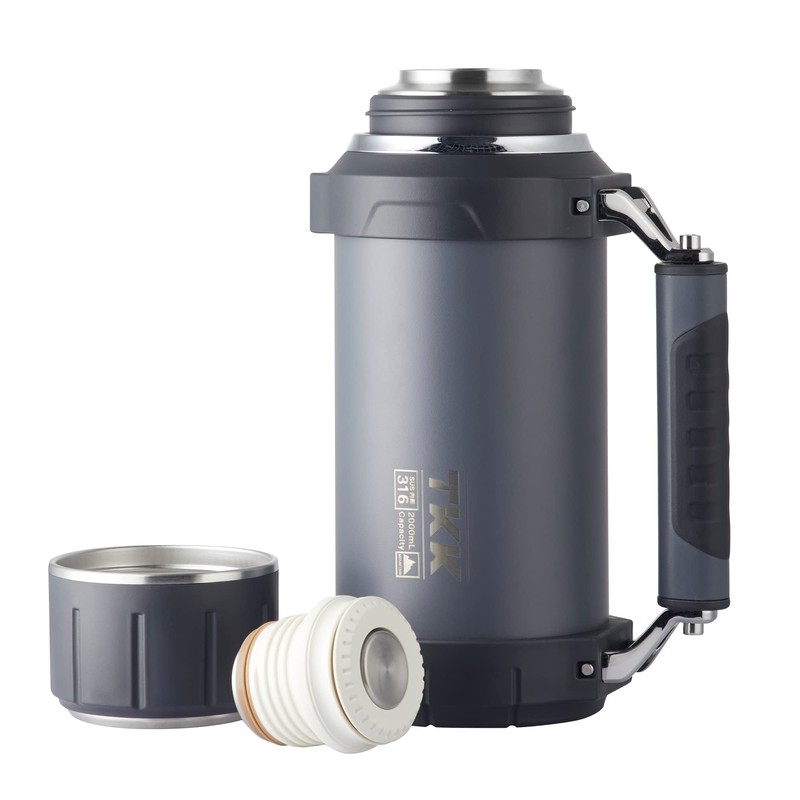 Large Coffee Thermoses for Hot Drinks Stainless Steel Thermoses 2QT