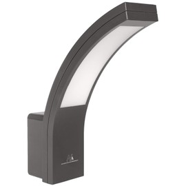 Maclean MCE343 Facade LED Lamp 800lm 10W IP54 Outdoor Wall Lamp Energy-Saving 4000K (Gray)