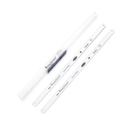 Imachinist S121232x2 M2 Bi-Metal, 12" Inch Long, 1/2" Wide, 32 TPI, Invariable Teeth, Hacksaw Blades for Metal Cutting Hack Saw Replacement Handsaw Set, 2 Pack