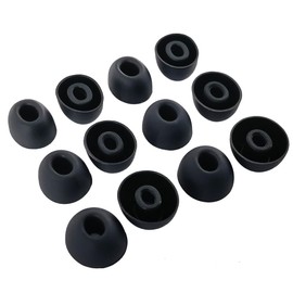 TENNMAK 12X Eartips Replacement for TAGRY X08 / daomim Cloud Nest/ZZU T18 / Btootos A90 Pro/occiam T19 / Aptkdoe HD65 / AOTONOK i63 / Ordtop i13 / Csasan J90 Pro/Ltinist BX27 Earbuds
