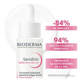 Bioderma Sensibio Defensive Sérum Hidratante, Piel Sensible, 30 ml