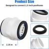 Yetaha Pack of 2 3.8 cm hose adapters, pool hose