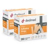 Dealmed Adhesive Bandage Assorted Variety Pack (560 Count) Sterile Breathable