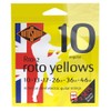 Rotosound Roto Yellows - Cuerdas para guitarra eléctrica, 2 unidades