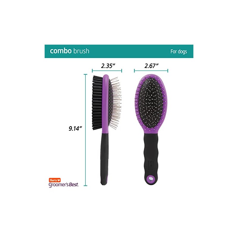 Hartz Cepillo Combinado Deluxe