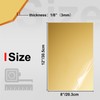 KINLINK 8x12 Plexiglass Sheets 1/8 inch Thick - 3mm Mirror