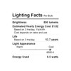 GE Refresh 60-Watt EQ A19 Daylight Dimmable LED Light Bulb