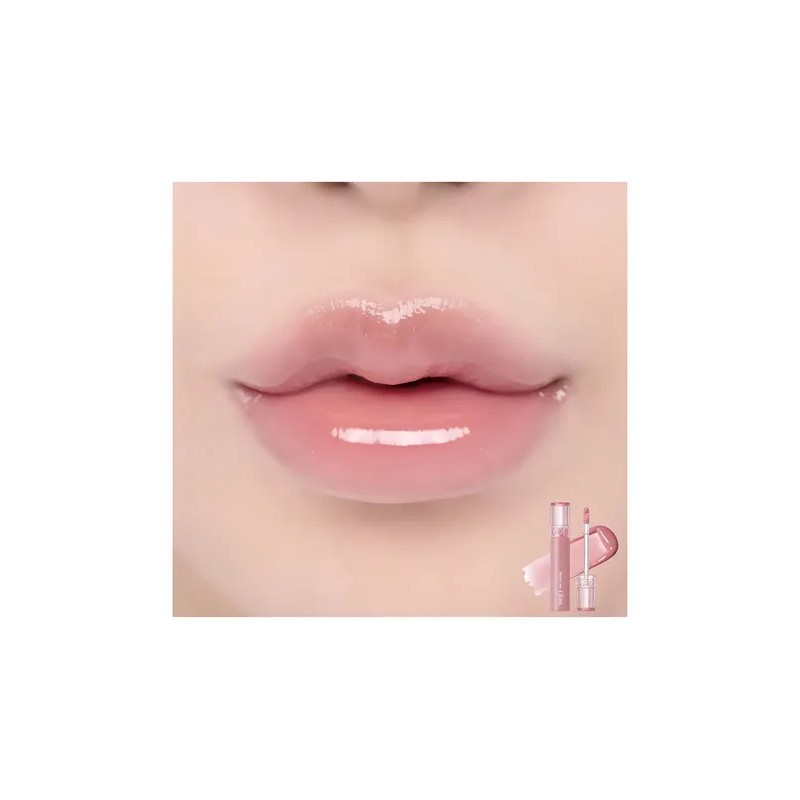 Brillo Labial Rom&nd Glasting Color Gloss para Volumen e Hidratación