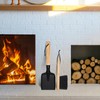 MYFIREPLACEDIRECT Ash Shovel & Hearth Brush Set - Fireplace Tools