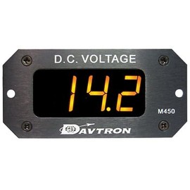 450 Voltmeter/Amber Led/Range: 8V To 32V/Input Voltage: 14V To 28V/Auto Dimming