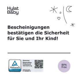Hylat Baby Friends Potty for Children - Boys - Girls from approx. 2 Years, Also for Nappy Free and Potty Training - Grey