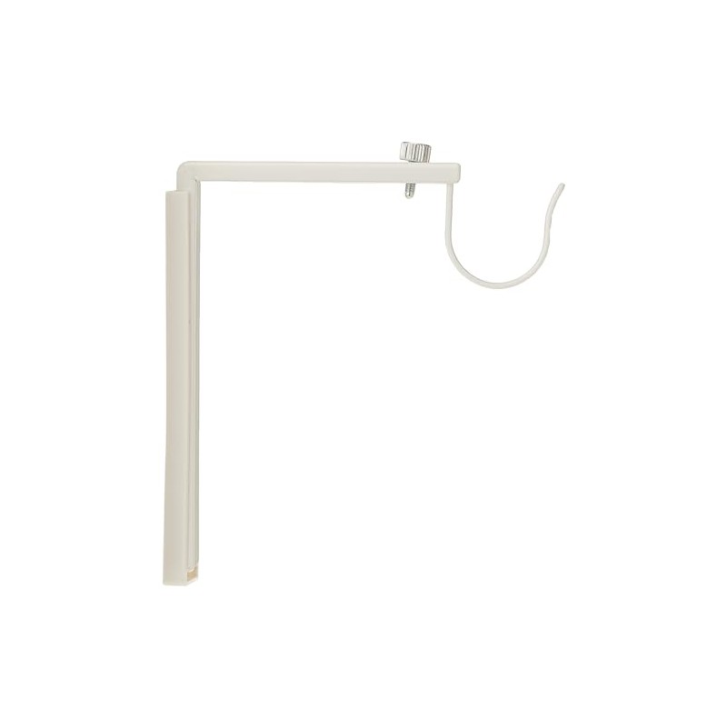 Ikea Curtain Rod Holder Bracket Wall/Ceiling Set Of 2 Steel