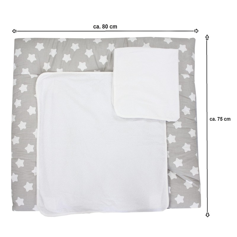 TupTam changing mat incl. 2 terry cloth covers model MAR02579,