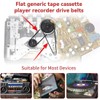VYZUTR 56 Pieces Square Cassette Tape Machine Belt Connecting Tape