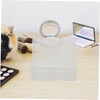 FUNOMOCYA 2pcs Medium Plastic Storage Box Set Office Classroom Container